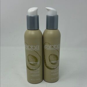 (2 Pack) Abba Firm Finish Hair Gel 6 Oz